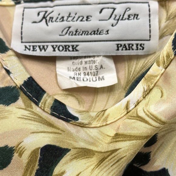Kristine Tyler Intimates Chemise Slip Negligee Nightgown Gown Vintage Lingerie - Picture 7 of 7